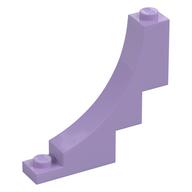 Brick Curved 1 x 5 x 4 Inverted (Lavender)