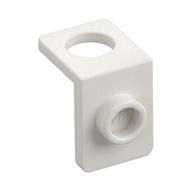 Minifig Neckwear Bracket [One Stud] - Reinforced (White)