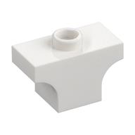 Brick Arch 1 x 2 Jumper (White)