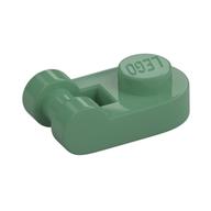 Plate Special 1 x 1 Rounded with Handle (Sand Green)