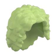 Hair Long Tousled with Center Part (Yellowish Green)