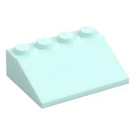 Brick Sloped 33° 3 x 4 (Light Aqua)