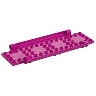 Plate Special Book Cover Back 6 x 16 with Pin Holes (Magenta)