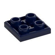 Tile Special 2 x 2 Inverted (Dark Blue)
