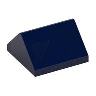 Brick Sloped 45° 2 x 2 Double (Dark Blue)