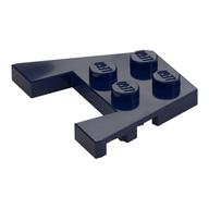 Wedge Plate 3 x 4 with Stud Notches [Reinforced Underside] (Dark Blue)