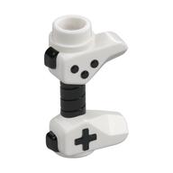 Game Controller / Weapon Hilt with Black Buttons Pattern (White)