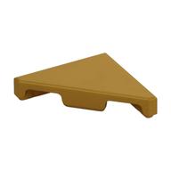 Tile 45° Cut 2 x 2 (Triangle) (Pearl Gold)