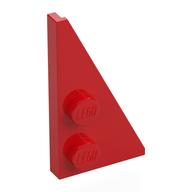 Wedge Plate 2 x 4 27° Right (Red)