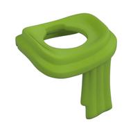 Minifig Neckwear Long Scarf Wrapped Around Neck (Lime)