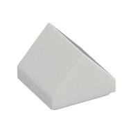 Brick Sloped Double 45° 1 x 1 (White)