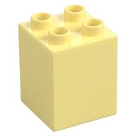 Duplo Brick 2 x 2 x 2 (Bright Light Yellow)