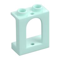 Window 1 x 2 x 2 Castle (Light Aqua)