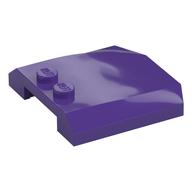 Brick Wedged, Curved Triple 4 x 4 x 2/3, 2 Studs (Dark Purple)