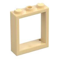 Window Frame 1 x 3 x 3 (Tan)