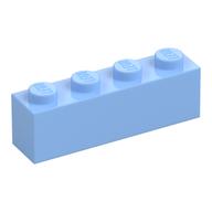 Brick 1 x 4 (Bright Light Blue)