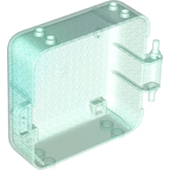Pod, Square 3 x 8 x 6 2/3 [Male] (Opal Trans-Light Blue)