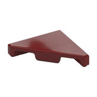 Tile 45° Cut 2 x 2 (Triangle) (Dark Red)