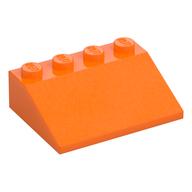 Brick Sloped 33° 3 x 4 (Orange)