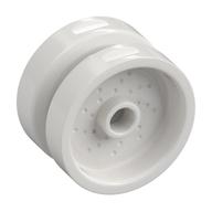 Wheel 18 x 12 with Pin Hole and Stud (White)