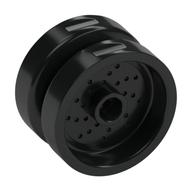 Wheel 18 x 12 with Pin Hole and Stud (Black)