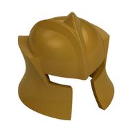 Helmet Castle with Cheek Protection Angled (Pearl Gold)