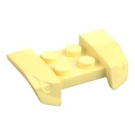 Mudguard 2 x 4 with Molded Headlights (Bright Light Yellow)