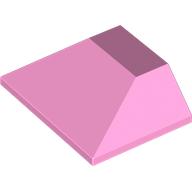 Brick Sloped 45° 3 x 4 Double / 33° (Bright Pink)