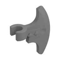 Weapon Axe Head, Clip-on (Viking) [Thick Clip] (Flat Silver)