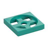 Turntable 2 x 2 Plate, Base (Dark Turquoise)