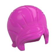 Hair Beehive Style with Sideways Fringe (Dark Pink)