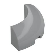 Brick Round Corner 3 x 3 x 1 No Studs (Light Bluish Gray)