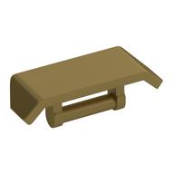 Spoiler 2 x 4 with Handle [Plain] (Metallic Gold)