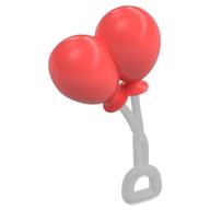 Duplo Balloons (Coral)