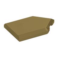 Tile Special 2 x 3 Pentagonal (Metallic Gold)