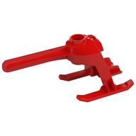 Helicopter Tail and Landing Gear (Red)