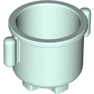 Duplo Kettle with Closed Handles 2 x 2 x 1.5 (Light Aqua)