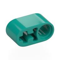 Technic Beam 1 x 2 Thick with Pin Hole and Axle Hole (Dark Turquoise)