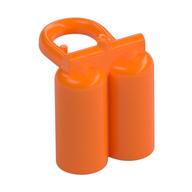 Minifig Neckwear Airtanks with Large Holes (Orange)