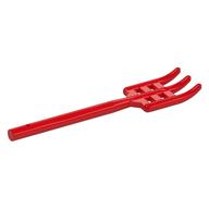 Equipment Pitchfork / Fork, Flat End [Soft] (Red)