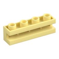 Brick Special 1 x 4 with Groove (Bright Light Yellow)