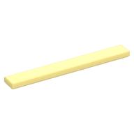Tile 1 x 8 with Groove (Bright Light Yellow)