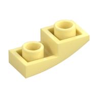 Brick Curved Inverted 2 x 1 (Bright Light Yellow)