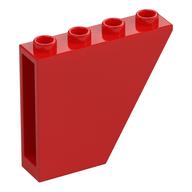 Brick Sloped Inverted 60° 1 x 4 x 3 (Red)