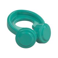 Minifig Neckwear Headphones (Dark Turquoise)