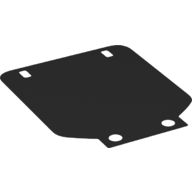 Roof, Car, Four Holes (Black)