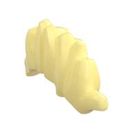 Headwear Accessory Hair, Mohawk with Pin (Bright Light Yellow)