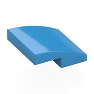 Brick Curved 2 x 2 x 2/3 (Dark Azure)