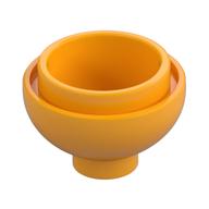 Brick Round 2 x 2 Dome Bottom [Open Stud] (Bright Light Orange)