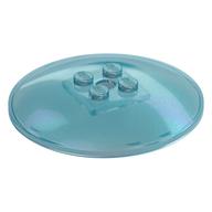 Dish 6 x 6 Inverted (Radar) with Solid Studs (Opal Trans-Light Blue)